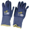 Royaltec Gloves - Galilee Galilee Knitted Nylon Gloves With Nitrile Coating On Palm, Size 8 m - 2107-GR8